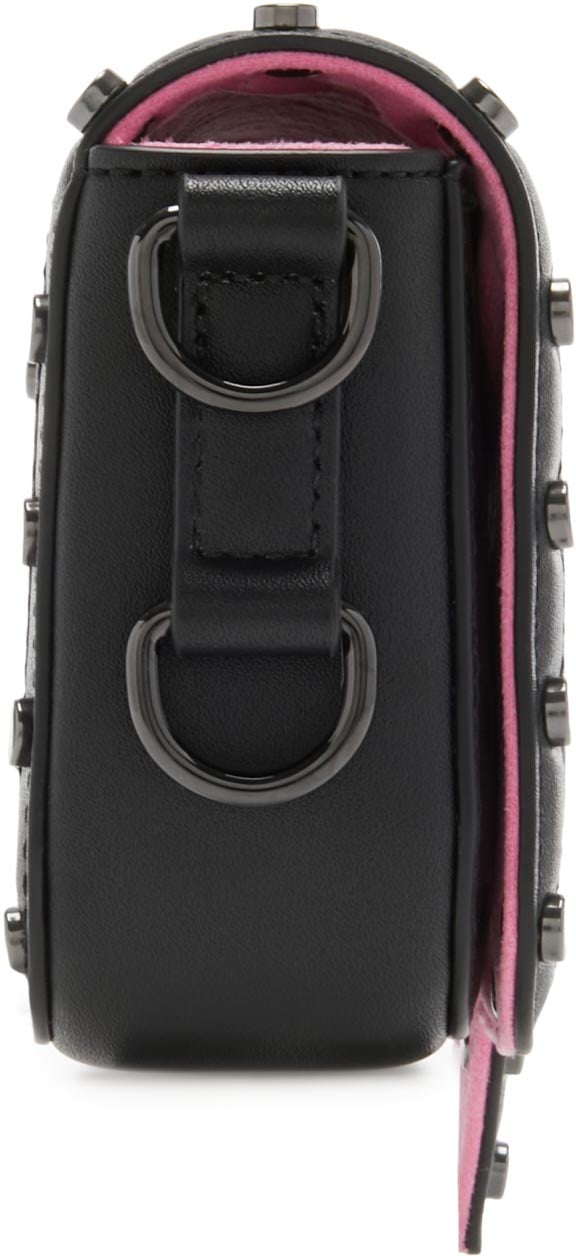 Chiara Ferragni Eyelike Kunstleer Crossbody Tas Zwart