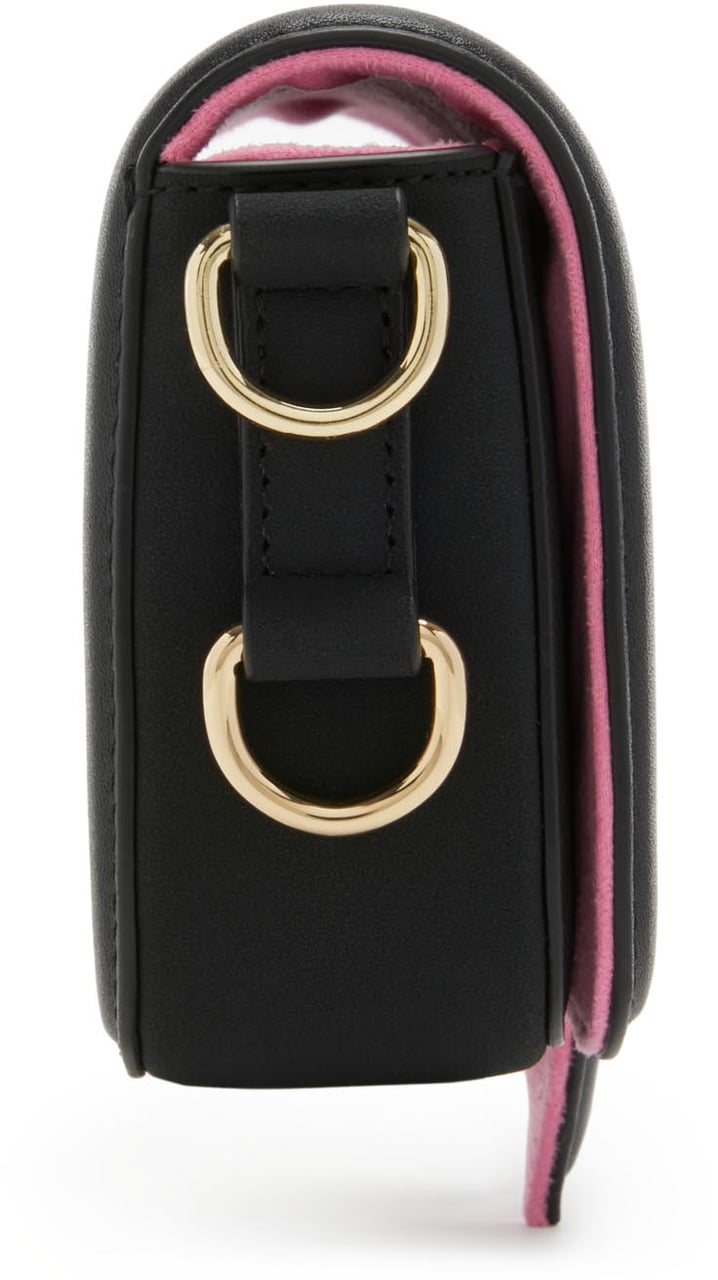 Chiara Ferragni Eyelike Kunstleer Crossbody Tas Zwart