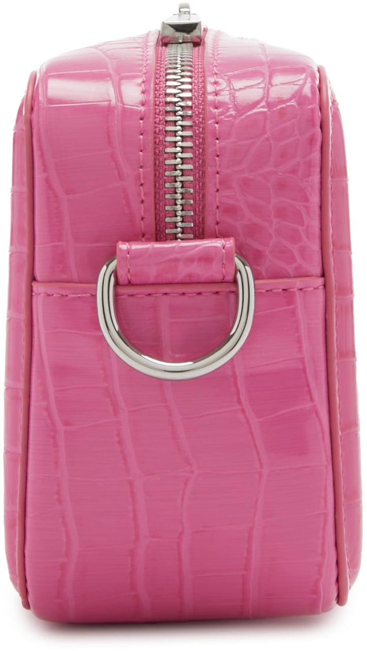 Chiara Ferragni Eyelike Kunstleer Crossbody Tas Roze