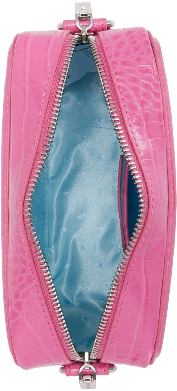 Chiara Ferragni Eyelike Kunstleer Crossbody Tas Roze