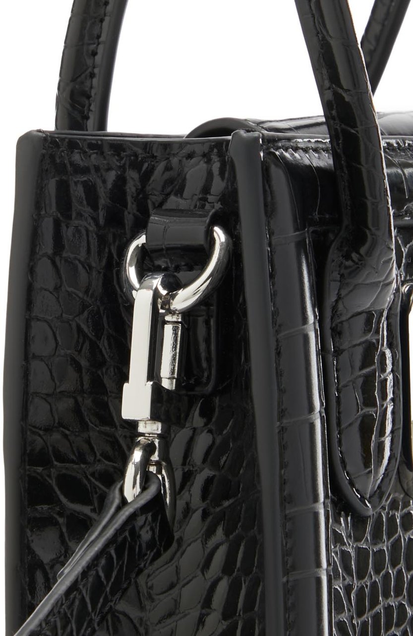 Chiara Ferragni Eyelike Kunstleer Crossbody Tas Zwart