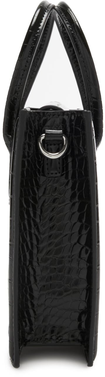 Chiara Ferragni Eyelike Kunstleer Crossbody Tas Zwart