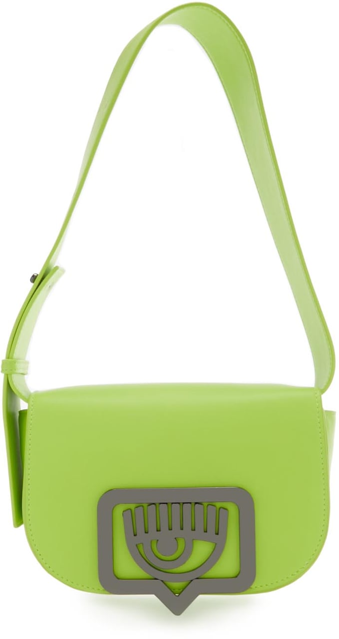 Chiara Ferragni Eyelike Kunstleer Schoudertas Groen