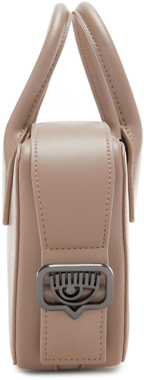 Chiara Ferragni Eyelike Kunstleer Crossbody Tas Bruin