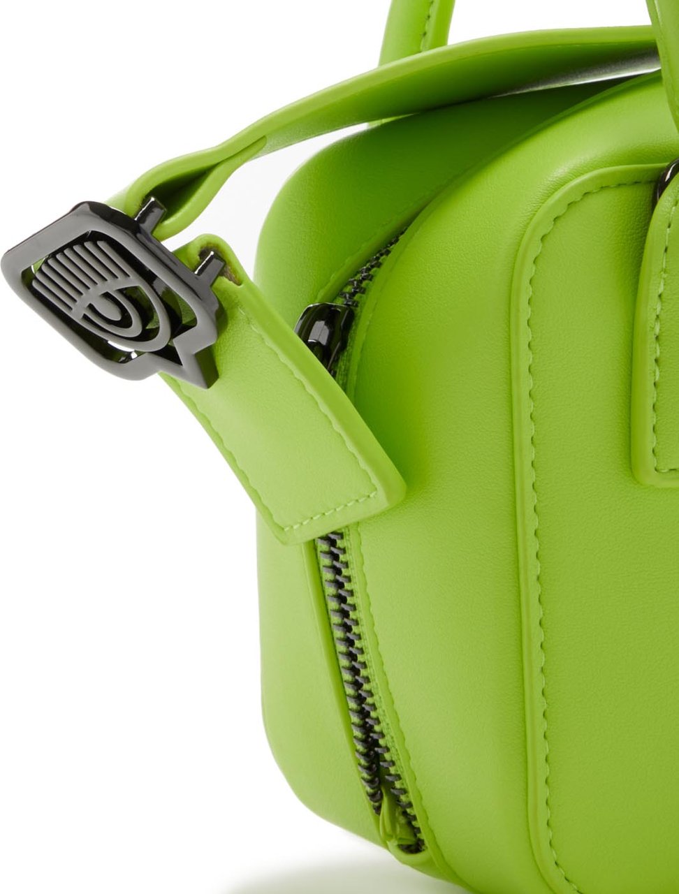 Chiara Ferragni Eyelike Kunstleer Crossbody Tas Groen