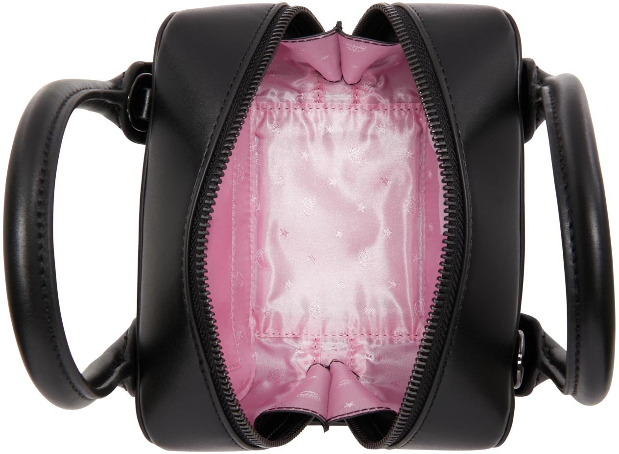 Chiara Ferragni Eyelike Kunstleer Crossbody Tas Zwart