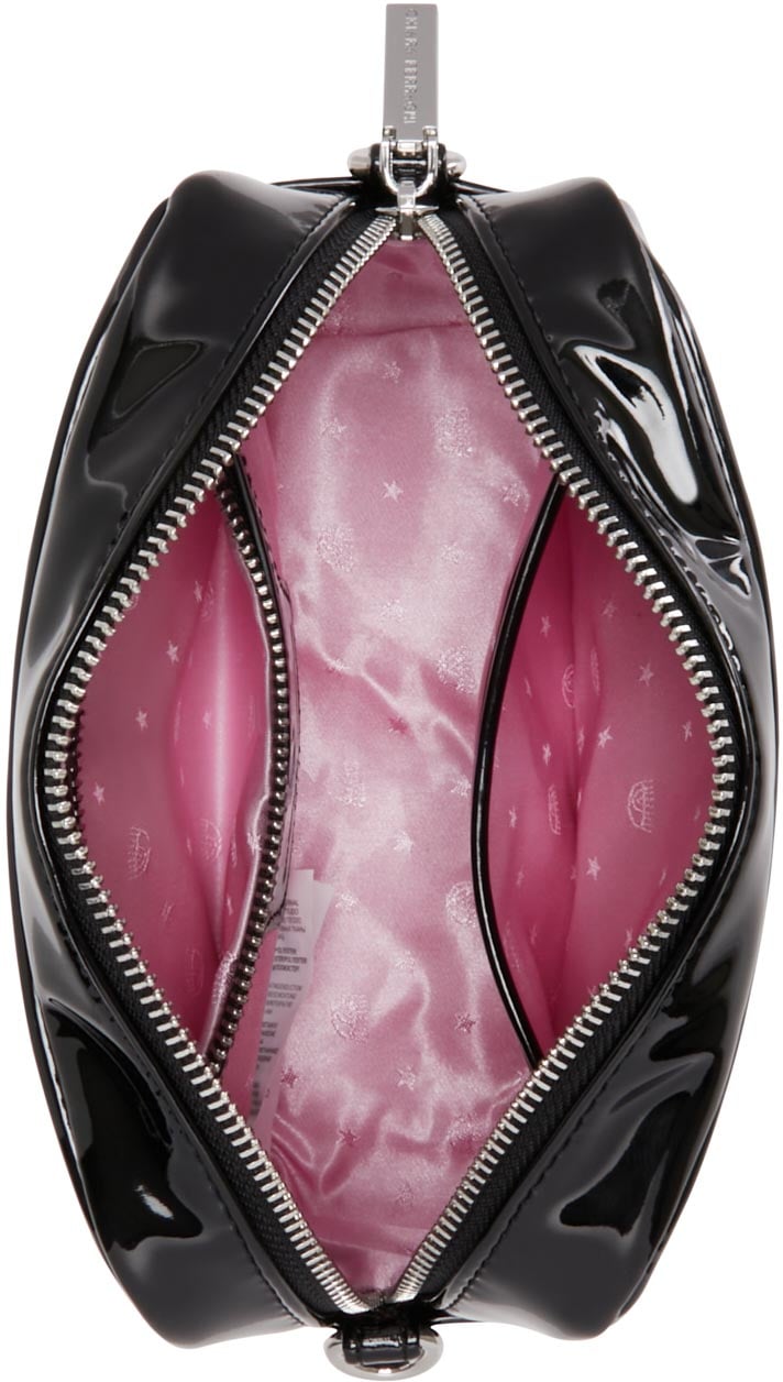 Chiara Ferragni Kunstleer Crossbody Tas Zwart