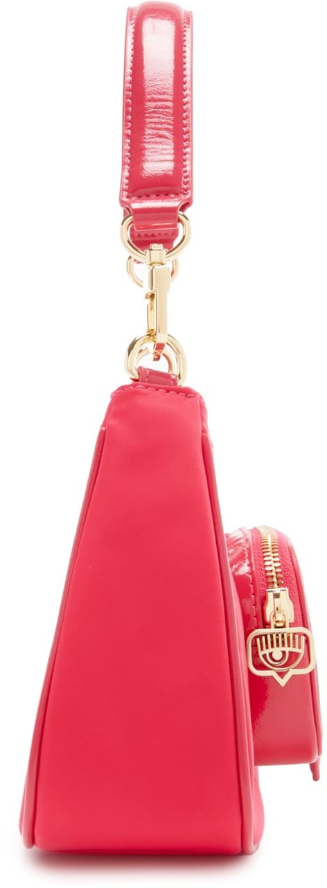 Chiara Ferragni Eyelike Kunstleer Crossbody Tas Roze