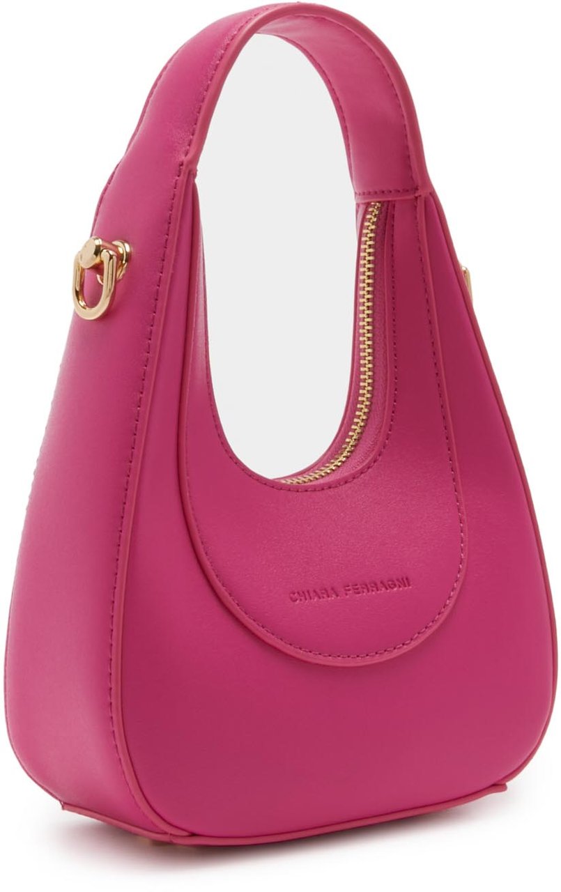 Chiara Ferragni Caia Kunstleer Crossbody Tas Roze