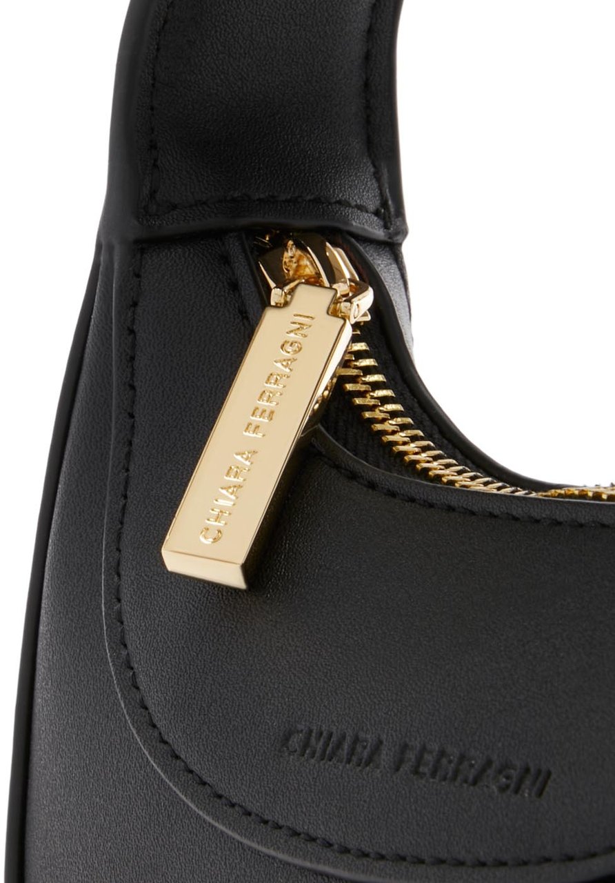 Chiara Ferragni Caia Kunstleer Handtas Zwart