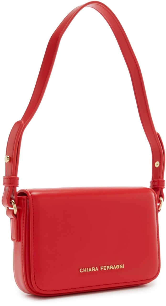 Chiara Ferragni Kunstleer Crossbody Tas Rood
