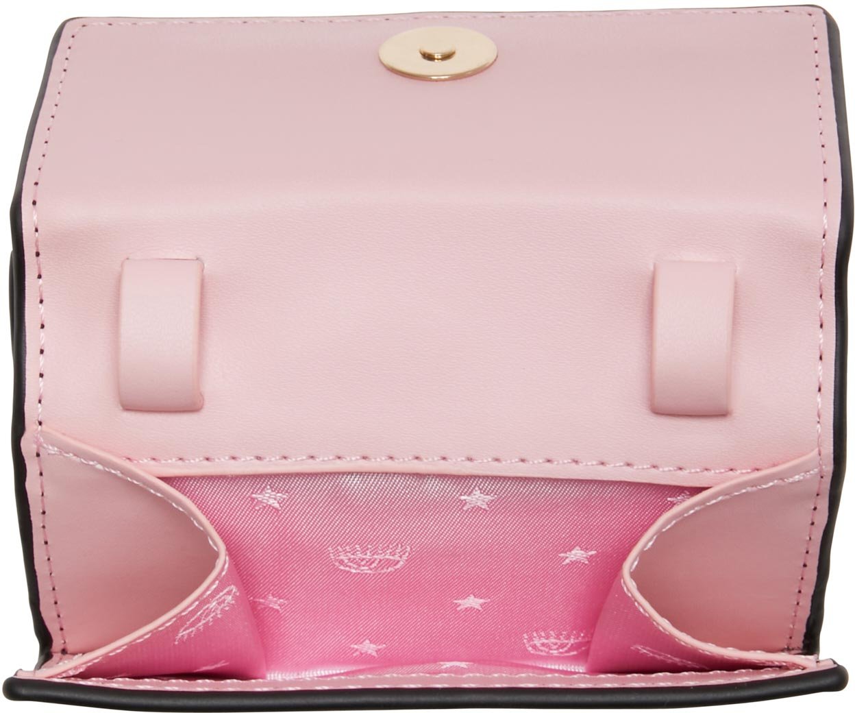 Chiara Ferragni Kunstleer Crossbody Tas Zwart