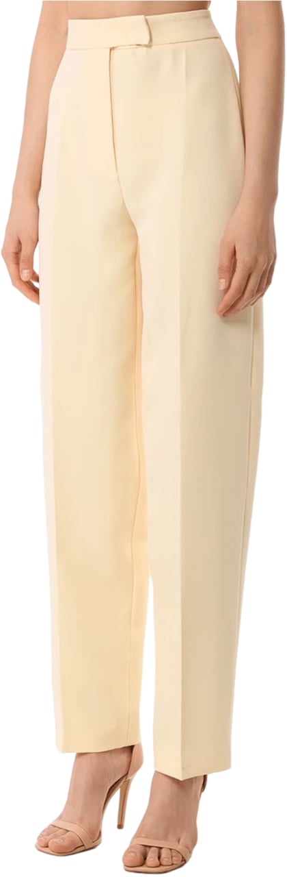 Chiara Ferragni Trousers White Wit