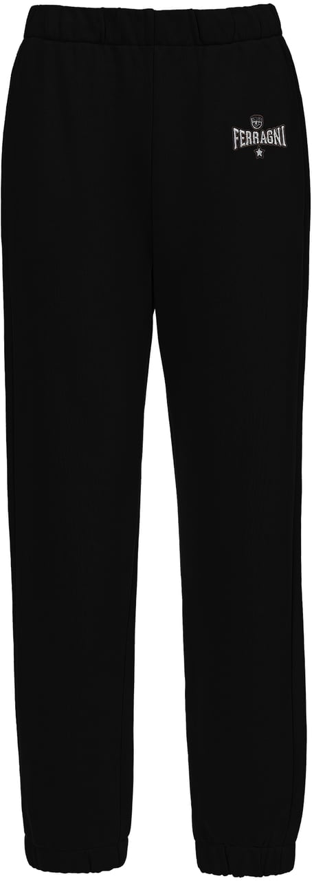 Chiara Ferragni Trousers Black Zwart