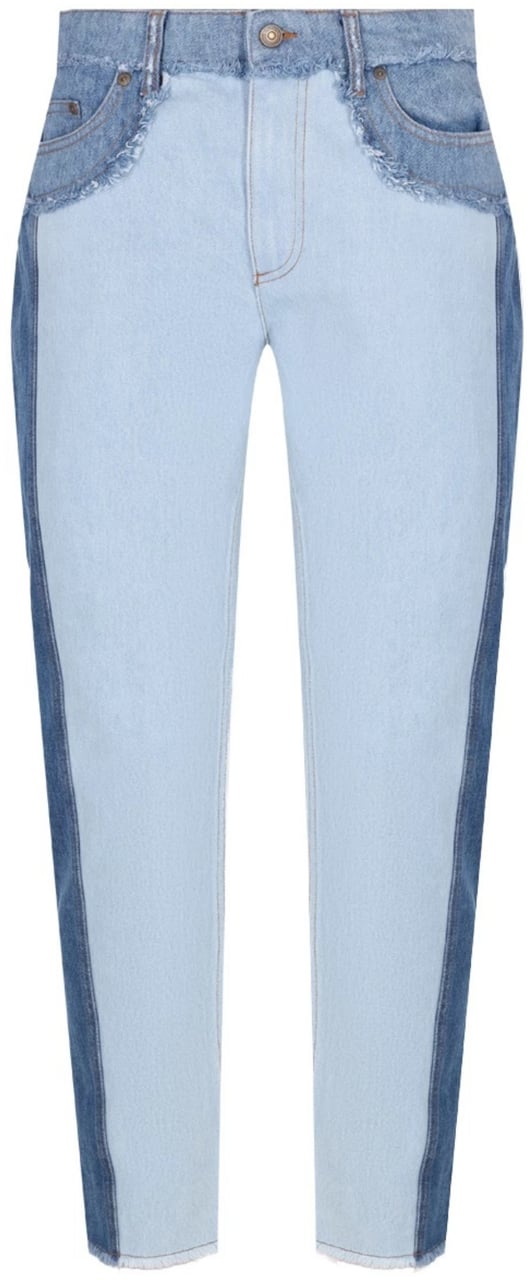 Chiara Ferragni Trousers Blue Blauw