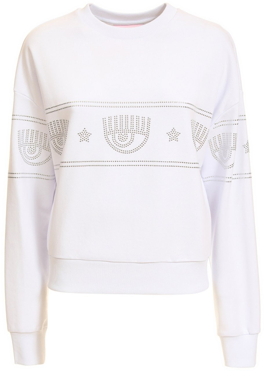 Chiara Ferragni Sweaters White Wit