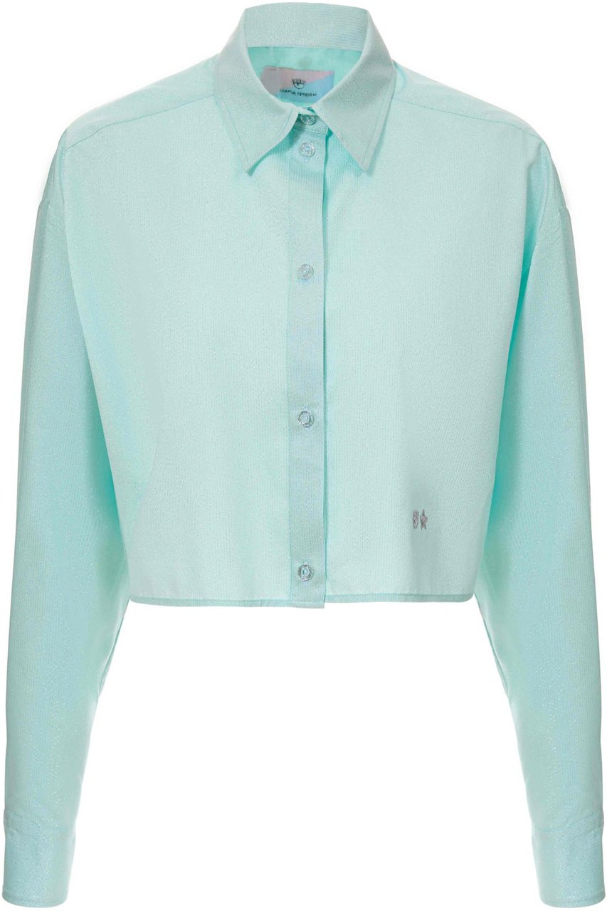 Chiara Ferragni Shirts Green Groen