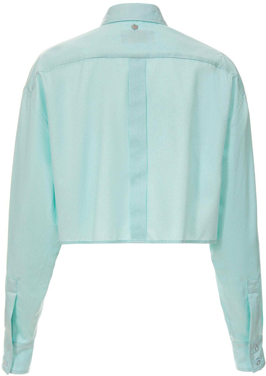 Chiara Ferragni Shirts Green Groen