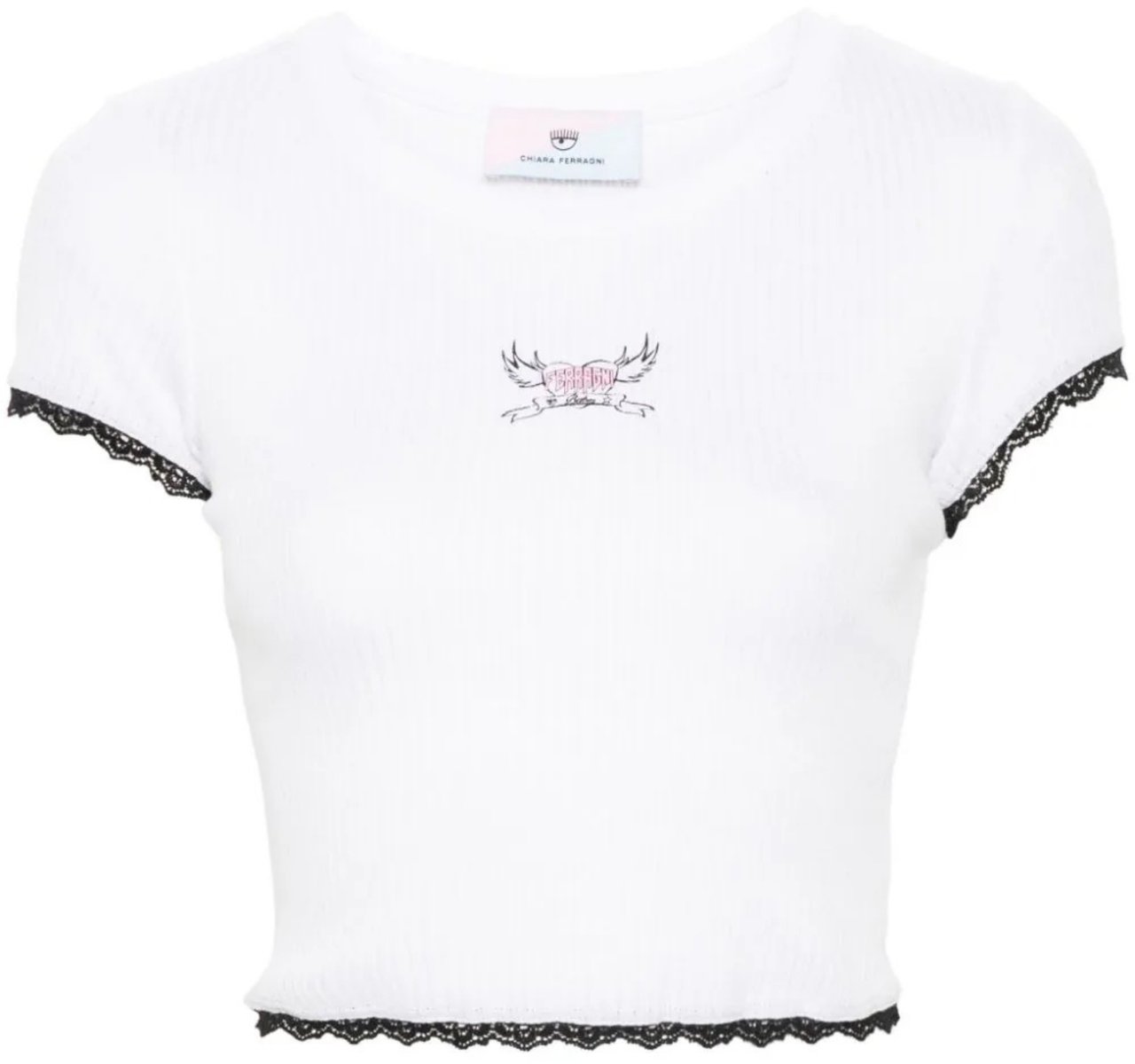 Chiara Ferragni Top White Wit