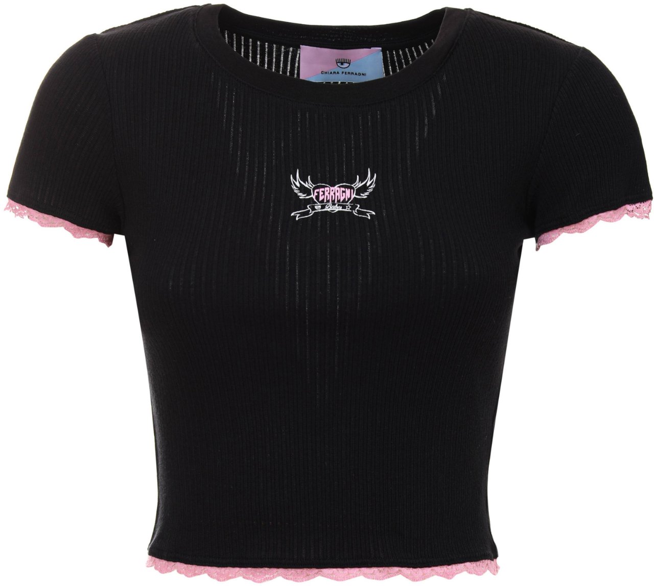 Chiara Ferragni Top Black Zwart