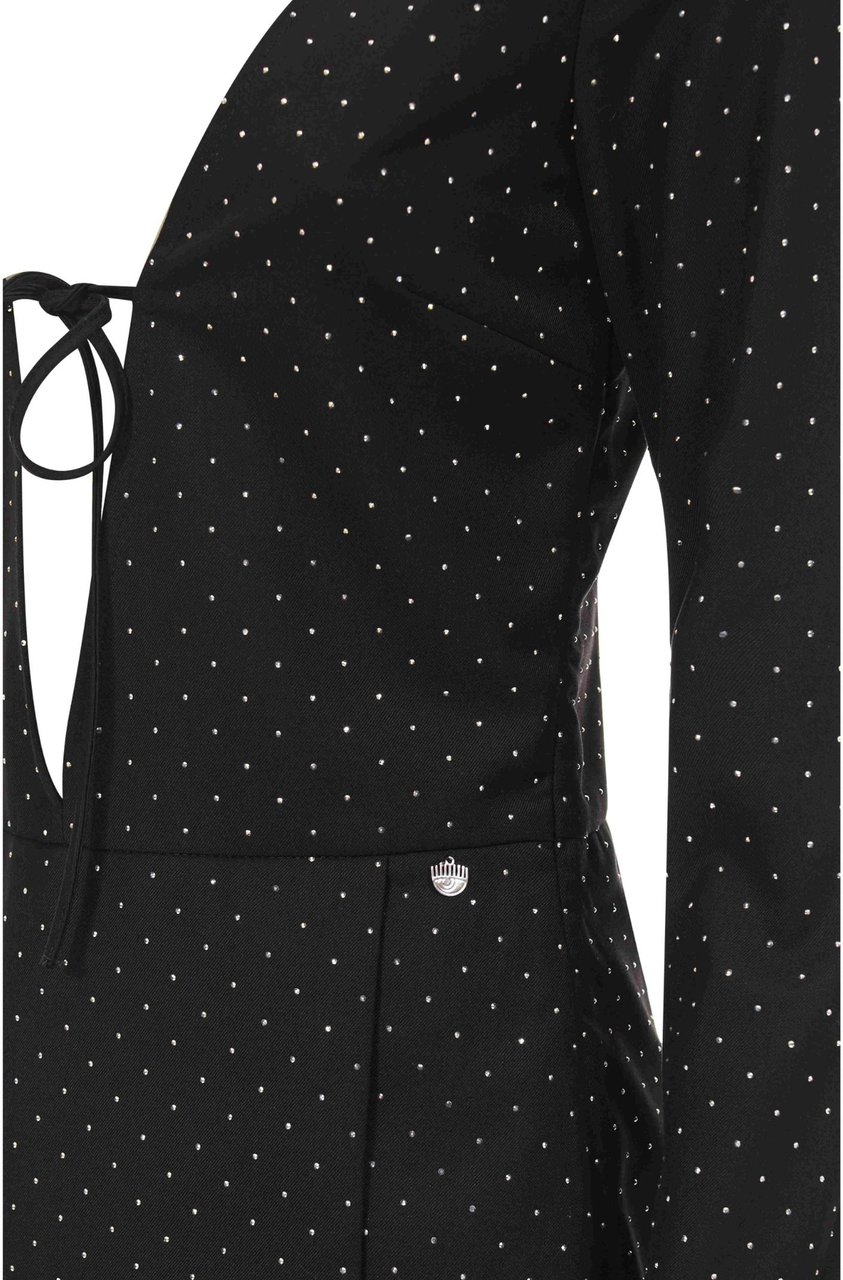 Chiara Ferragni Dresses Black Zwart