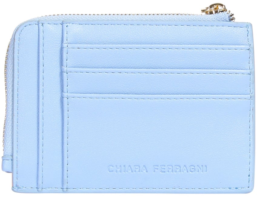 Chiara Ferragni Wallets Blue Blauw