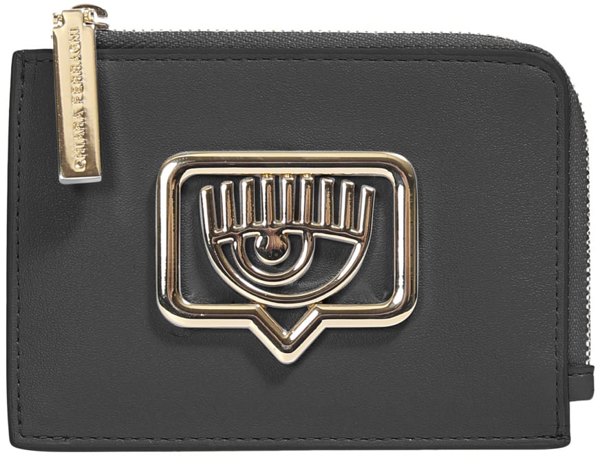 Chiara Ferragni Wallets Black Zwart