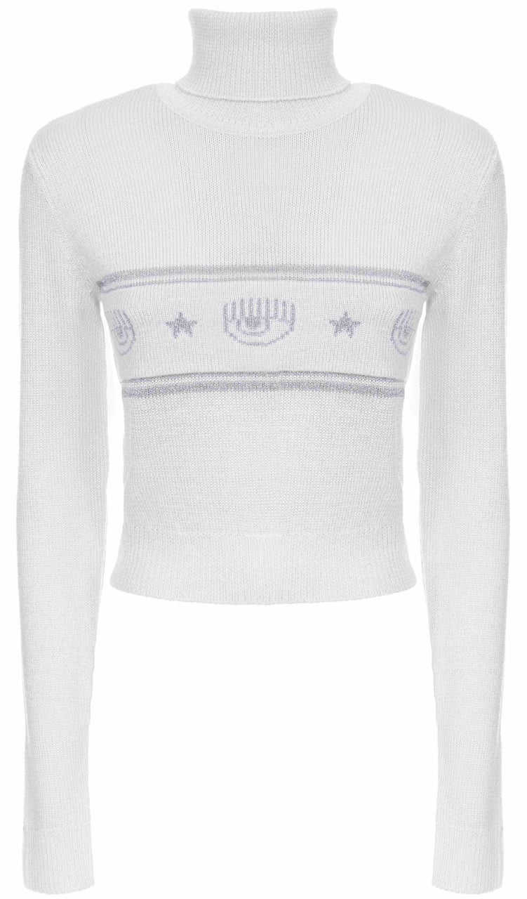 Chiara Ferragni Sweaters White Wit