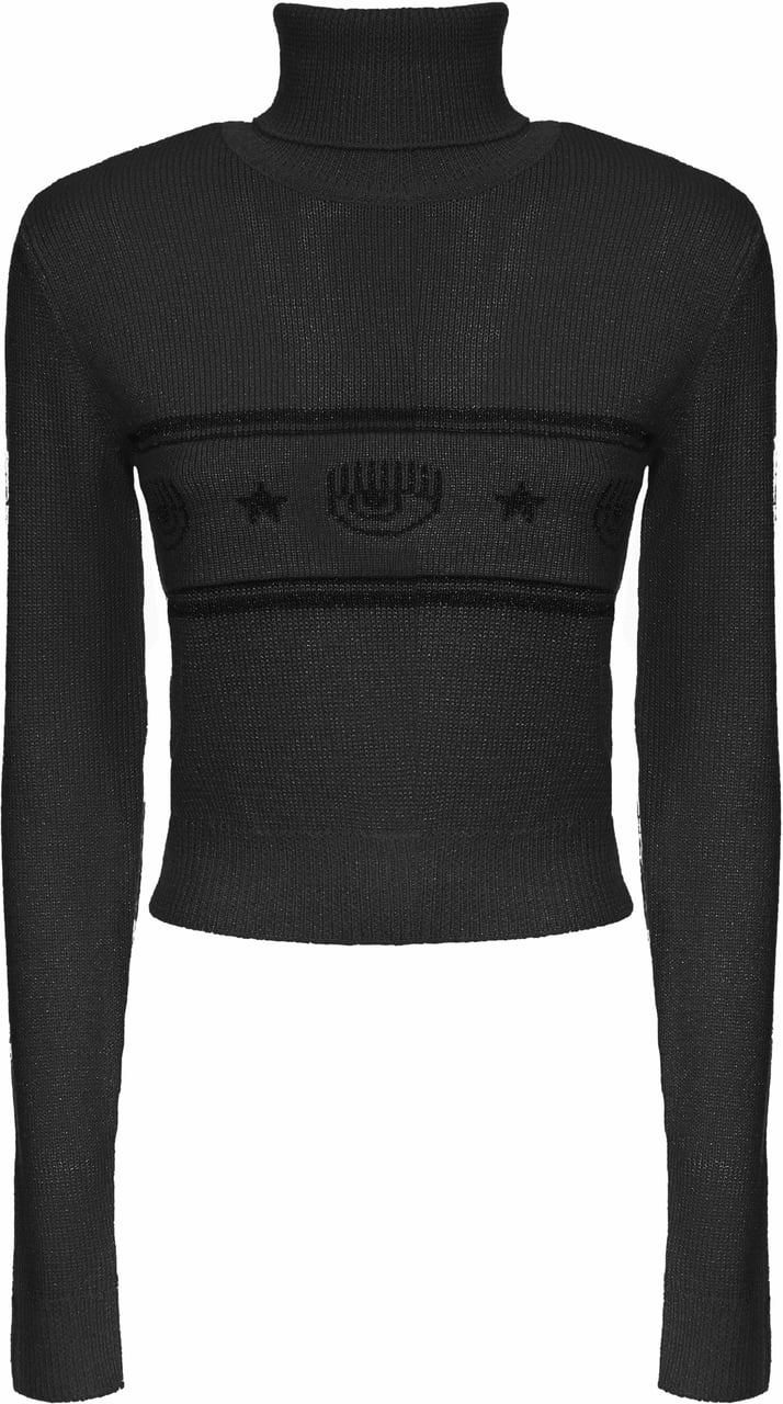 Chiara Ferragni Sweaters Black Zwart