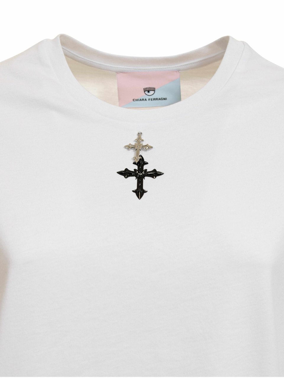 Chiara Ferragni T-Shirts And Polos White Wit