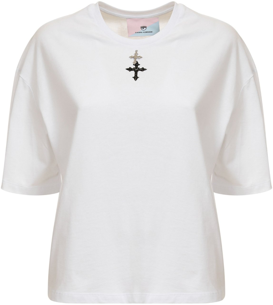 Chiara Ferragni T-Shirts And Polos White Wit