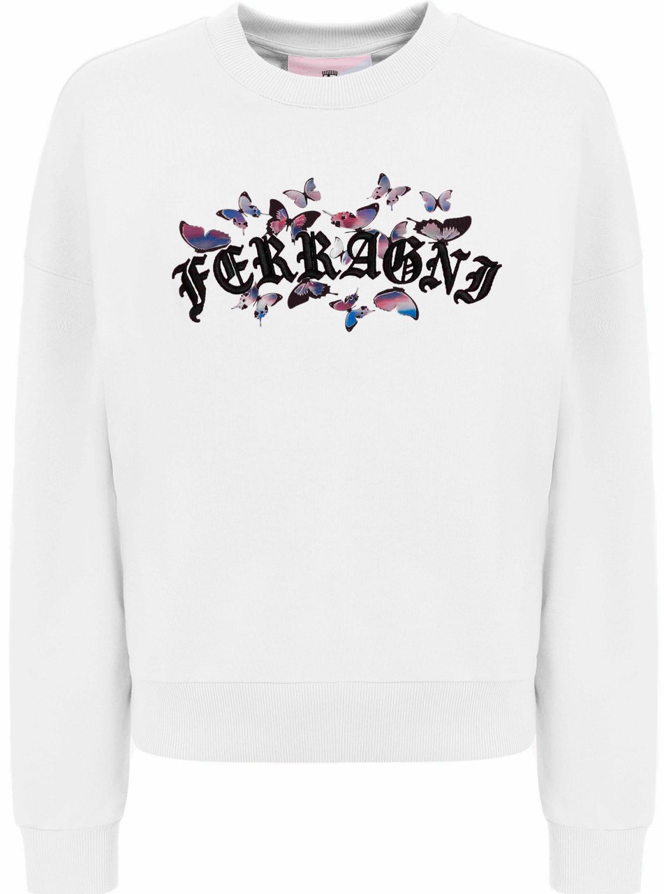 Chiara Ferragni Sweaters White Wit