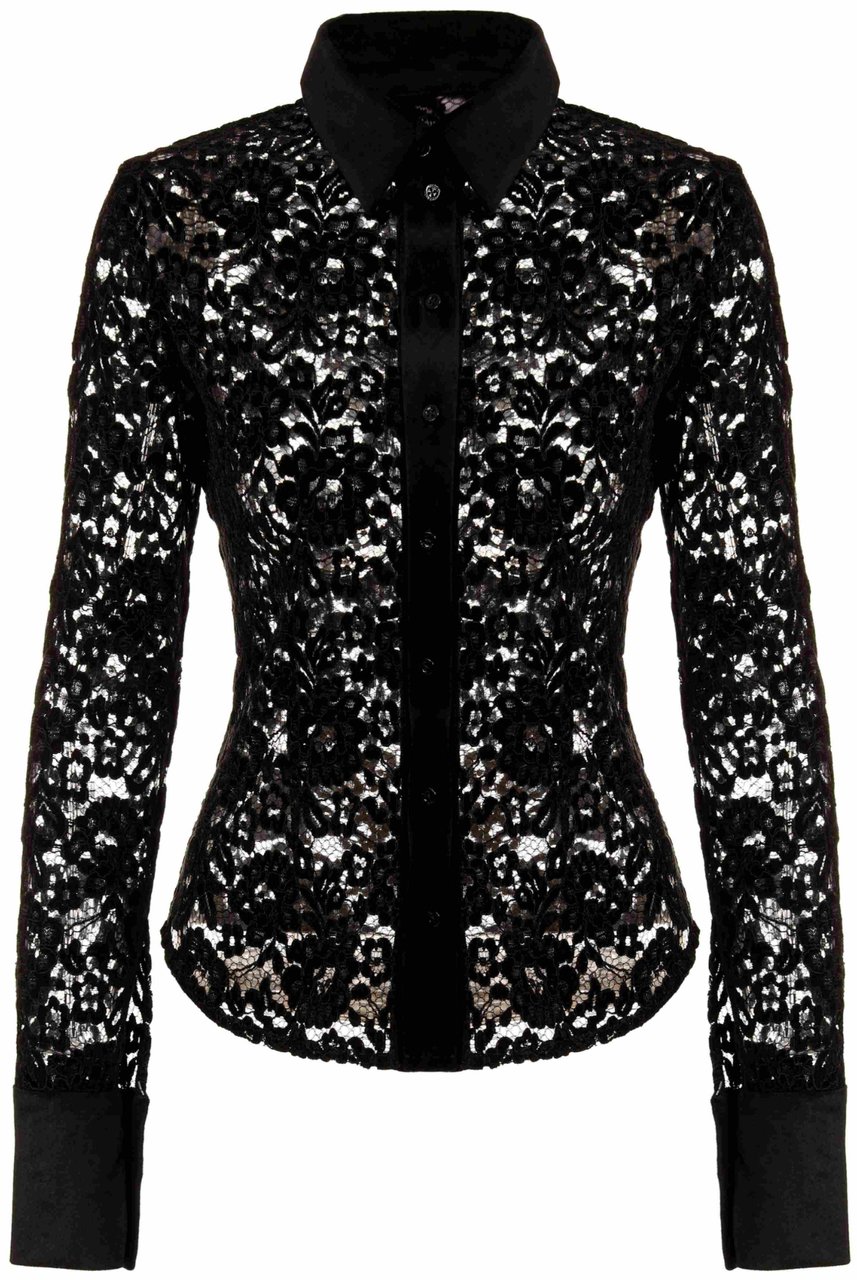 Chiara Ferragni Shirts Black Zwart