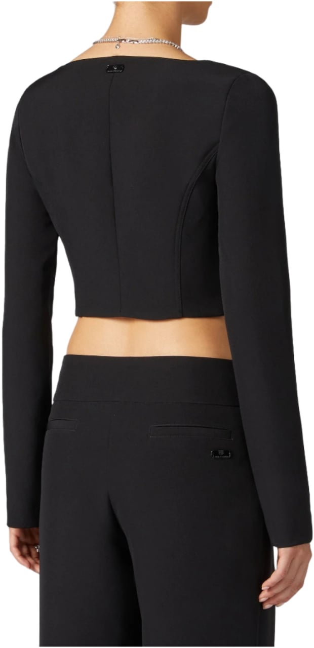 Chiara Ferragni Top Black Zwart