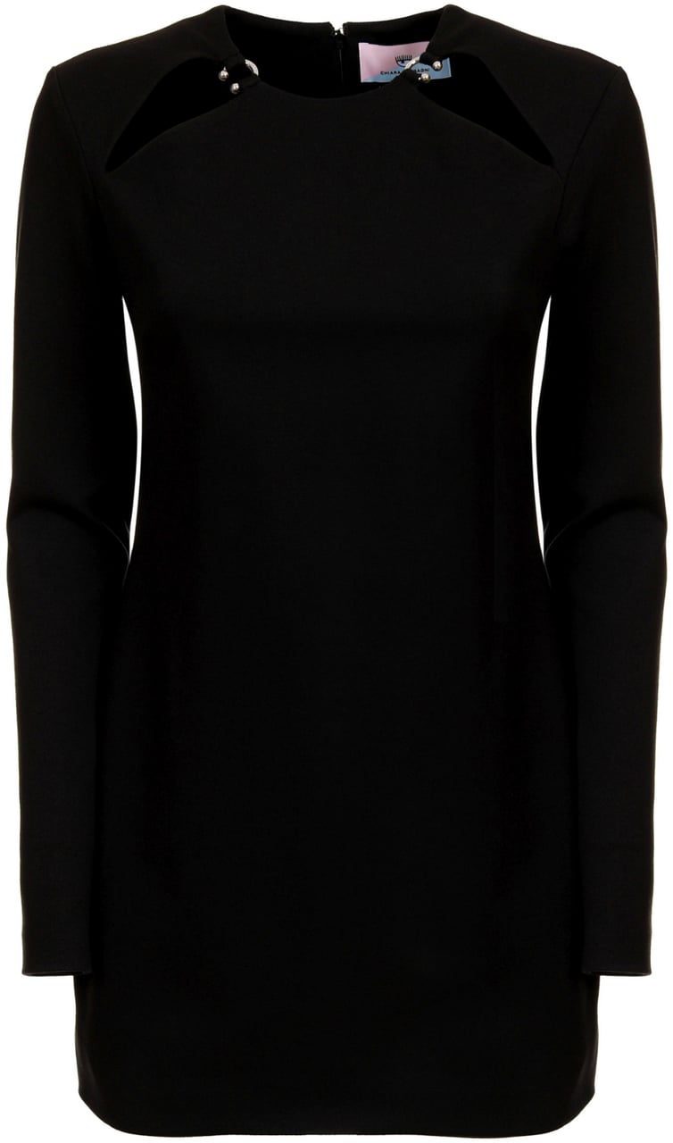 Chiara Ferragni Dresses Black Zwart