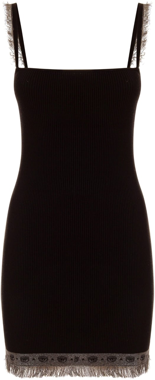 Chiara Ferragni Dresses Black Zwart