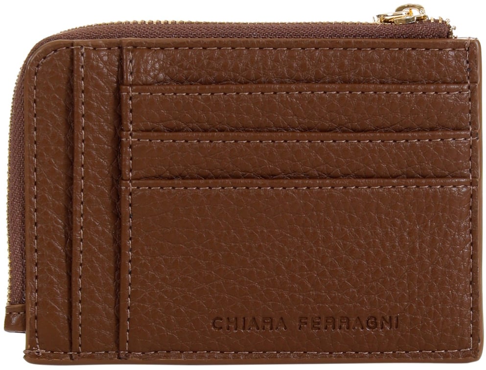 Chiara Ferragni Wallets Brown Bruin