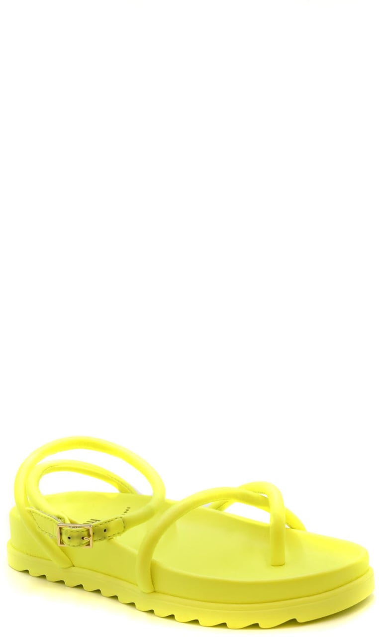 Chiara Ferragni Sandals Yellow Geel