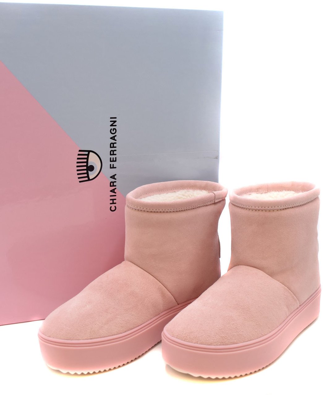 Chiara Ferragni Booties Pink Roze