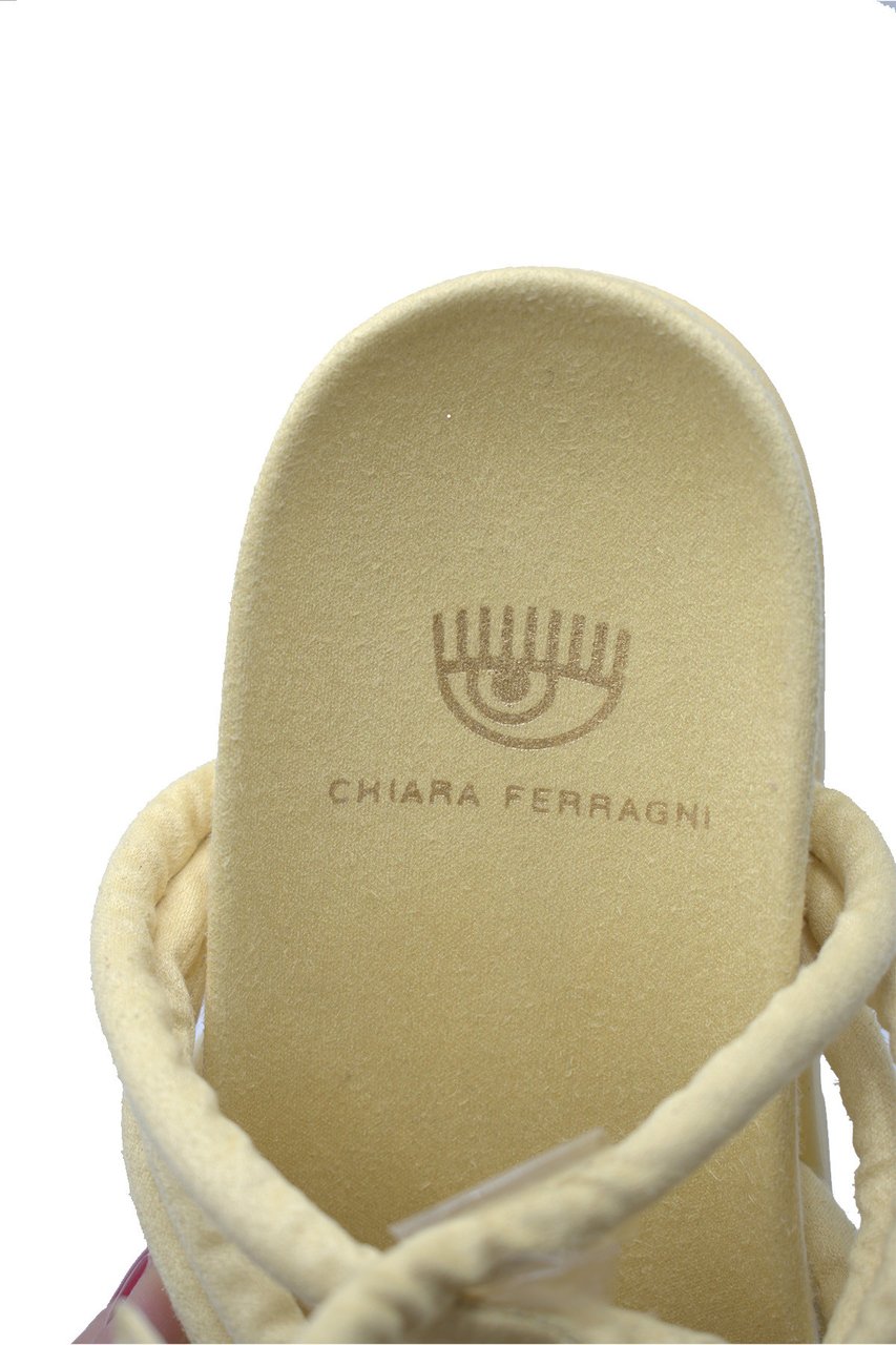 Chiara Ferragni Sandals Yellow Geel