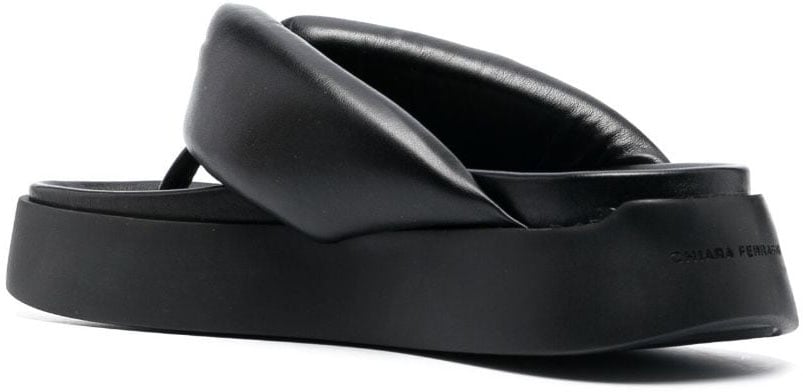 Chiara Ferragni Sandals Black Zwart