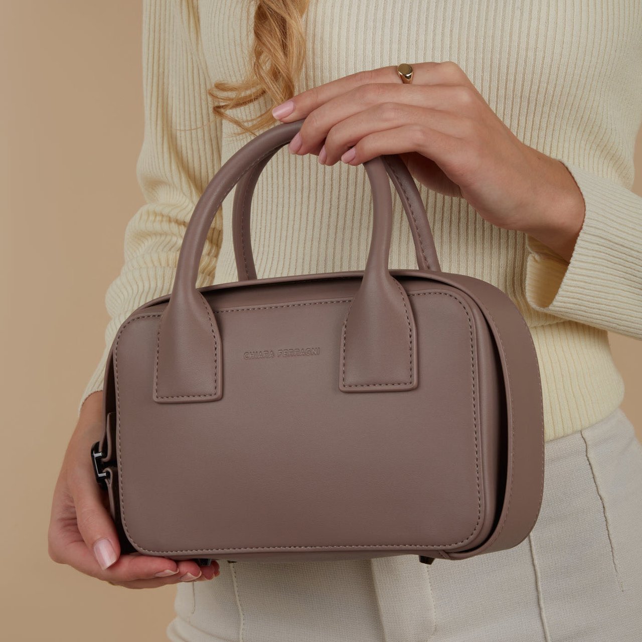 Chiara Ferragni Eyelike - Tas - Bruin Bruin