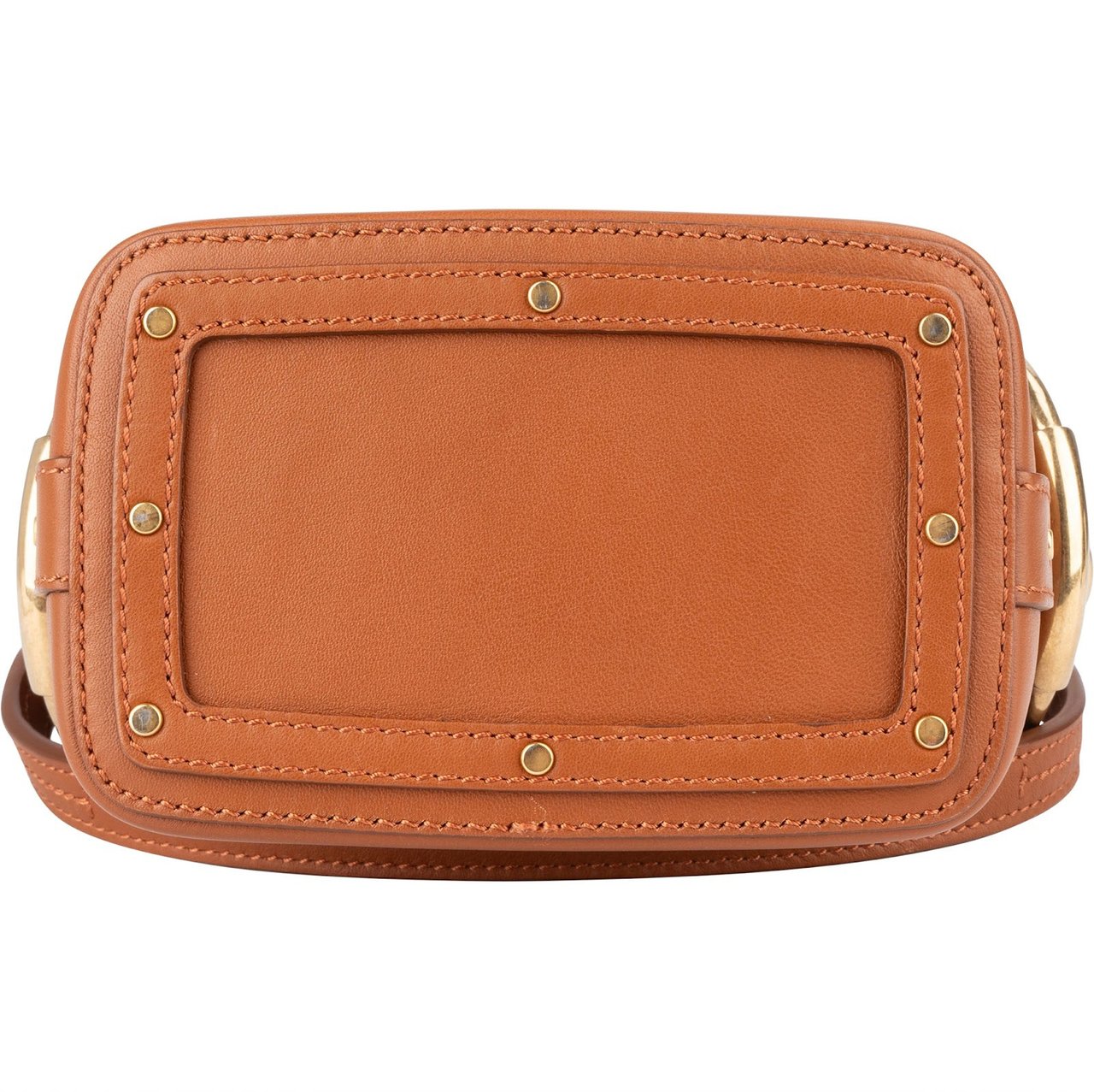 Chloé Leather Roy Mini Bucket Crossbody Handbag Bruin