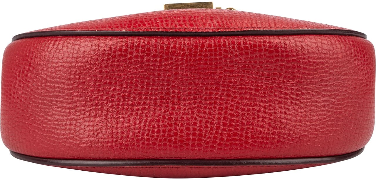 Chloé Red Leather Drew Crossbody Bag Divers