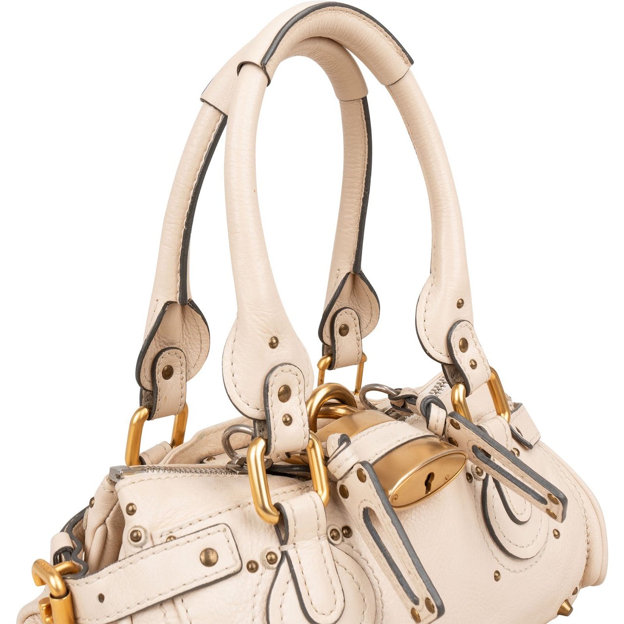 Chloé Chloé Leather Paddington Handbag Divers