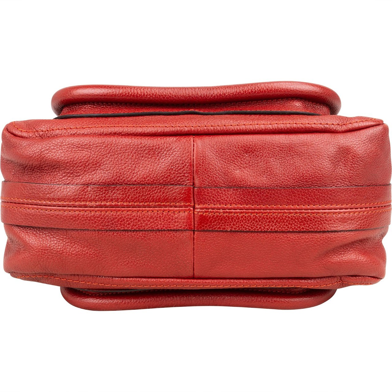 Chloé Chloé Pebbled Leather Paraty Handbag Rood