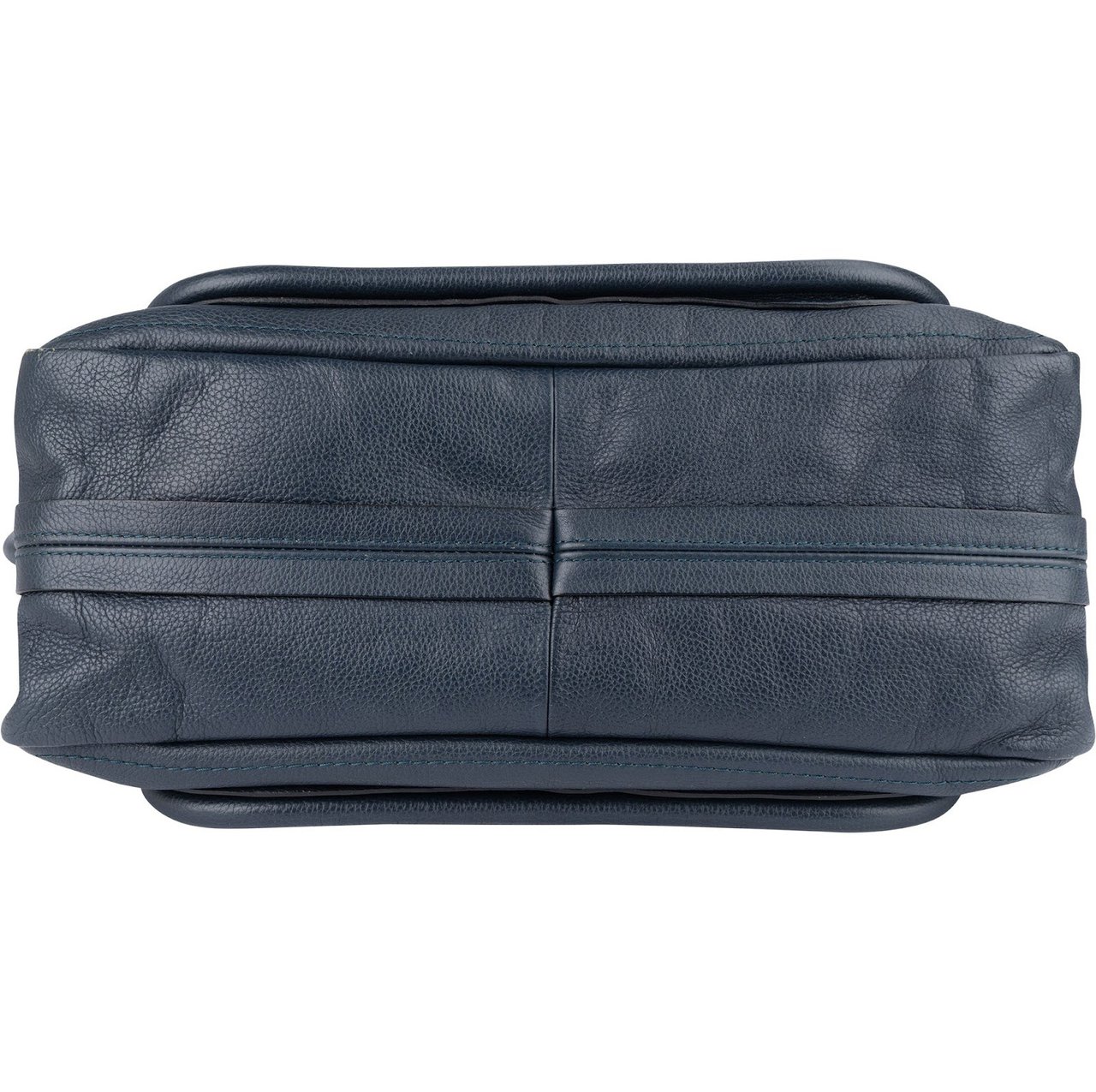 Chloé Chloé Bleu Grained Leather Paraty Handbag Navy