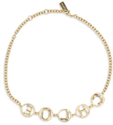 Chloé Chloé Gold Brass Necklace Goud