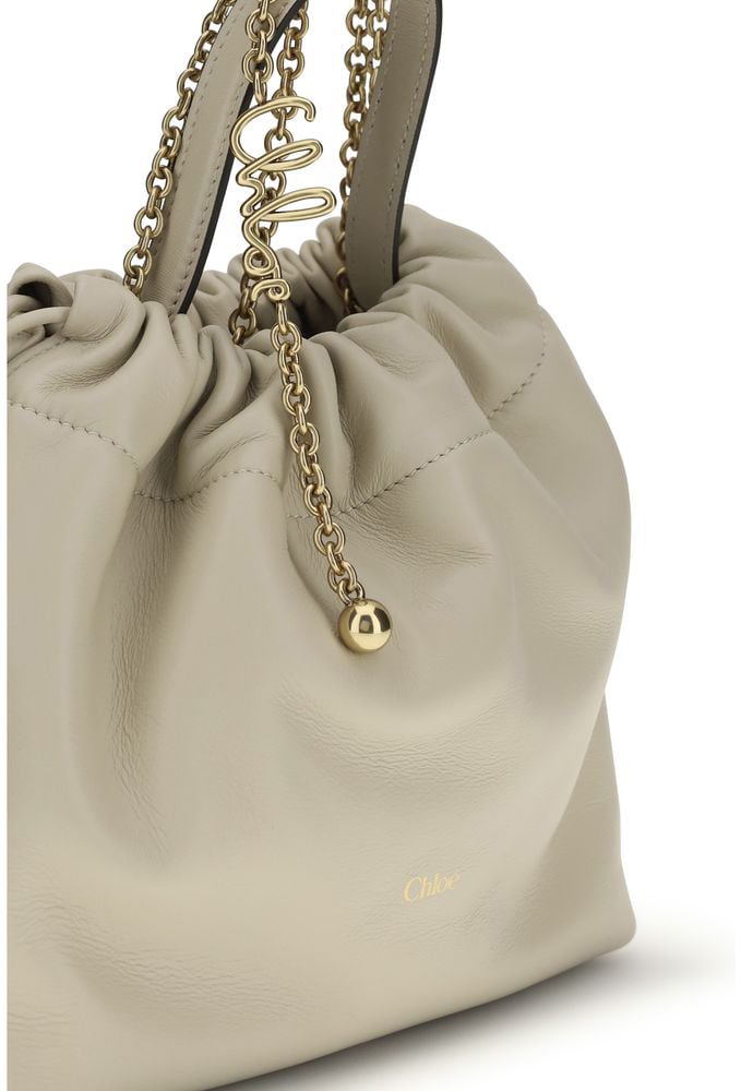 Chloé Chloé Beige Lamb Ovis Aries Aries Shoulder Bag Beige