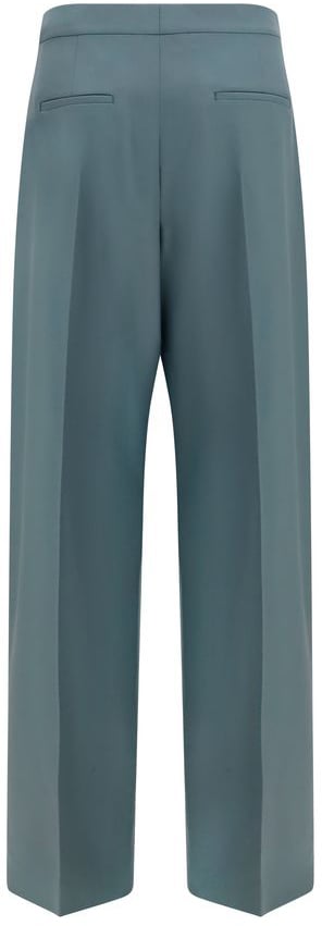 Chloé Bicolor Wool Oves Aries Dress Pants Divers